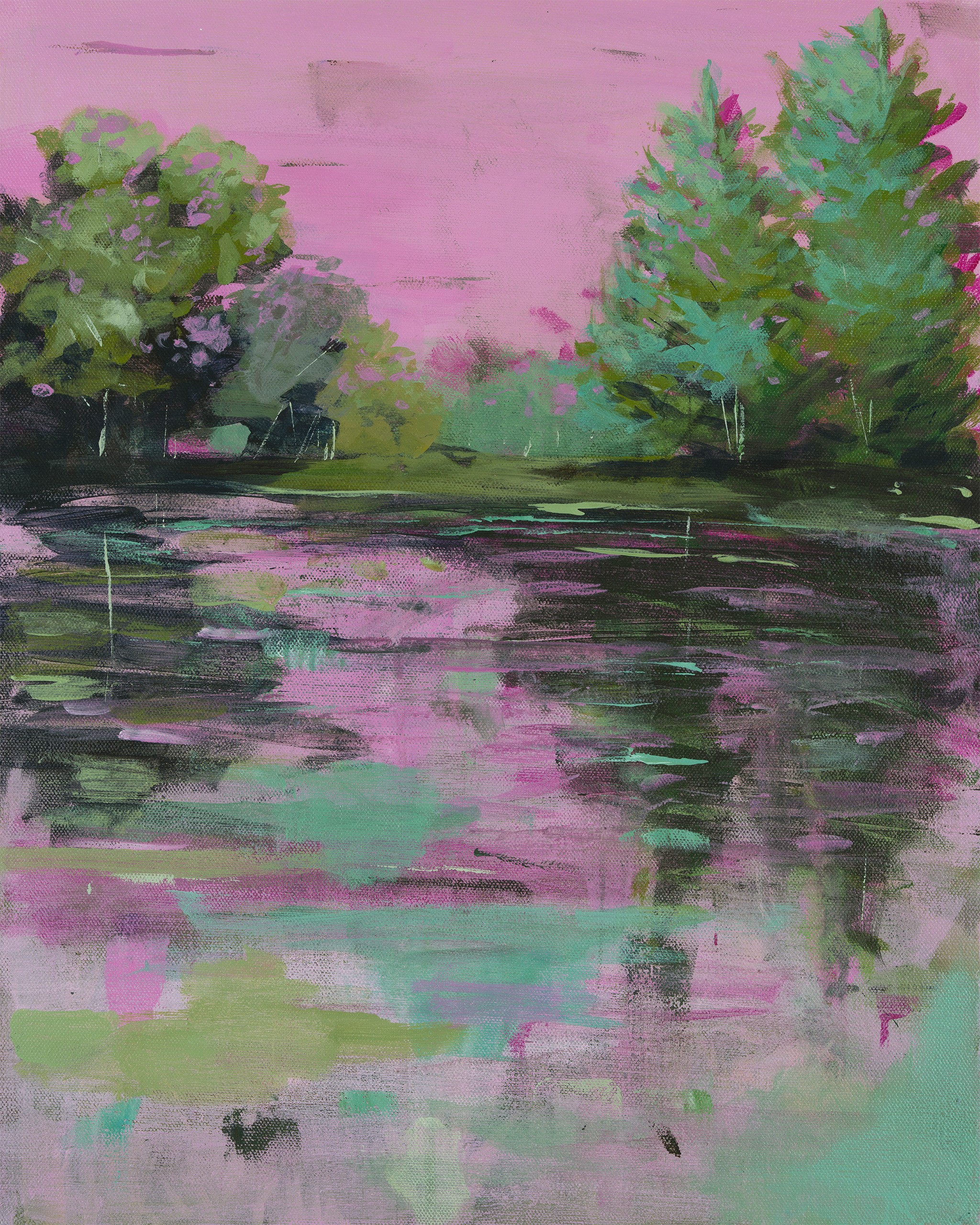Wild Pink Evening